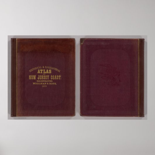 Poster Atlas historique de la côte du New Jersey (Devant)