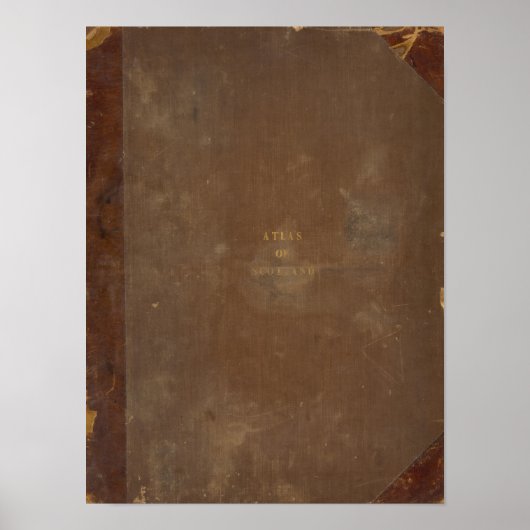 Poster Atlas of Scotland (Devant)