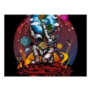 Poster Atlas Space Man