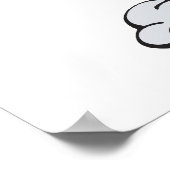 Poster atlas tenant boule (Coin)