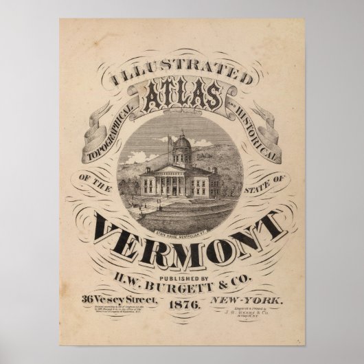 Poster Atlas topographique (Devant)