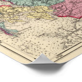 Poster Atlas topographique des comtés du Maryland (Coin)