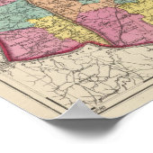 Poster Atlas topographique des comtés du Maryland 5 (Coin)