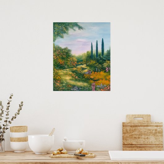 Poster Atmosphère toscane 1996 (Cuisine)