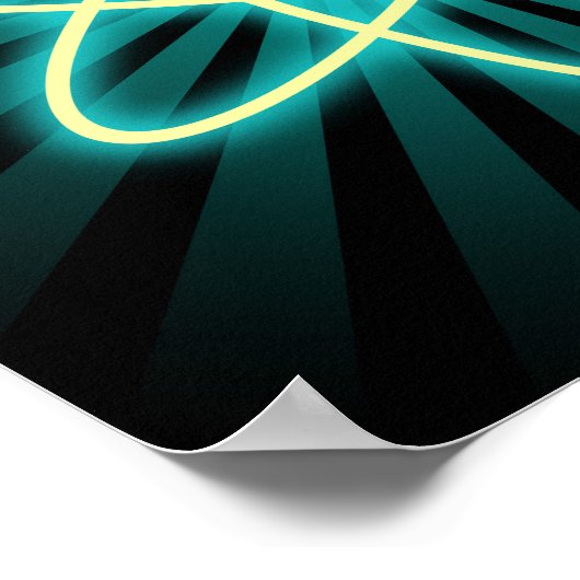 Poster Atom (Coin)