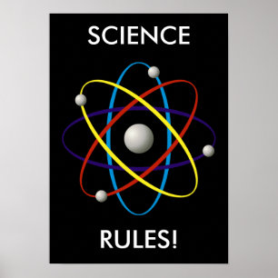 Poster Atom (color)