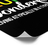 Poster Atom Pi Math Science 3.14 Spiral Pi Day Mathématiq (Coin)