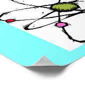 Poster atome perdu une blague de physique électronique (Coin)