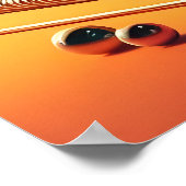 Poster Atomic Futuristic Cosmic Storm Martini (Coin)