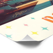 Poster Atomic Futuristic New Florida Apartments (Coin)