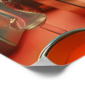 Poster Atomic Futuristic Retro Florida Lounge (Coin)