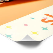 Poster Atomic Futuristic Sky View Cruiser Car (Coin)