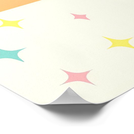 Poster Atomic Futuristic Sky View Cruiser Car  (Coin)