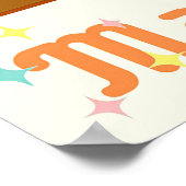 Poster Atomic Retro Futuristic Martini Breakfast Bar (Coin)