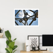 Poster atomium (Thuiskantoor)