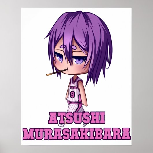 Poster Atsushi Murasakibara (Devant)