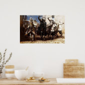 Poster Attacer de réiten du modèle (Cuisine)