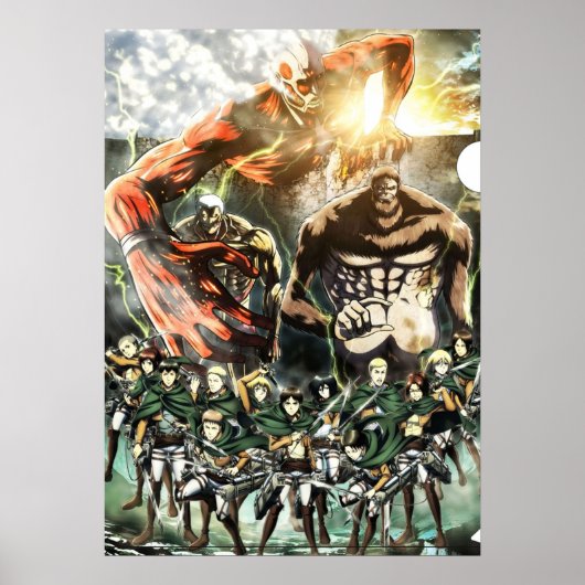 Poster Attack on Titan All (Devant)