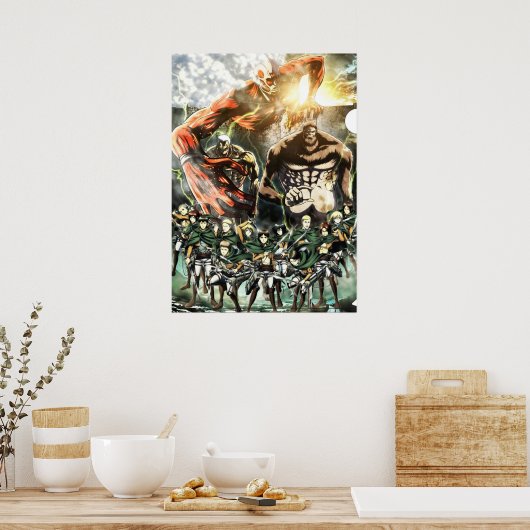 Poster Attack on Titan All (Cuisine)