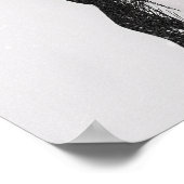 Poster Attack Titan Figure Dark Anime Line Art (Coin)