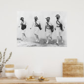 POSTER ATTAQUE CHIMIQUE 1942 (Cuisine)