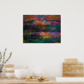 Poster Attaque couleur (Cuisine)