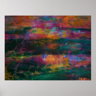 Poster Attaque couleur