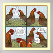 Poster Attaque de coq (Devant)