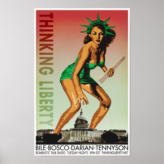 Poster Attaque de l'anarchiste de 50ft (Devant)