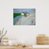 Poster Attaque de l'oiseau Piasa (Cuisine)