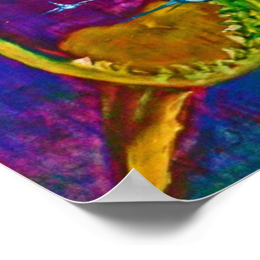 Poster attaque de requin (Coin)