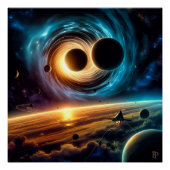 Poster Attaque du trou noir Rogue (Devant)