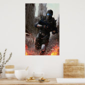 Poster Attaque nucléaire - CT (Cuisine)