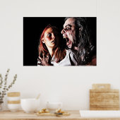 Poster "Attaqué" par Andrew Gettler (Cuisine)