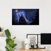 Poster attaque spatiale (Bureau à domicile)