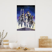 Poster Attaque sur la couverture de Titan Manga (Cuisine)