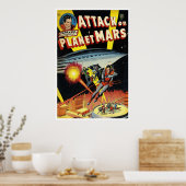 Poster Attaque Sur La Planète Mars (1951) (Cuisine)