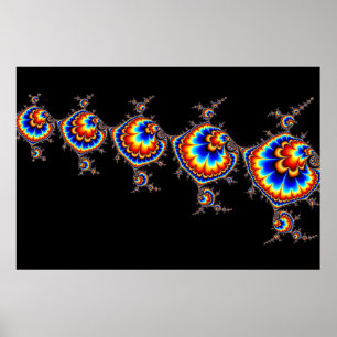 Poster Attaque Ufo - Art Fractal