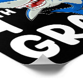 Poster Attaquer le requin de 4e année Enseignant de 4e an (Coin)