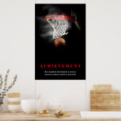 Poster Atteindre le basket-ball (Cuisine)