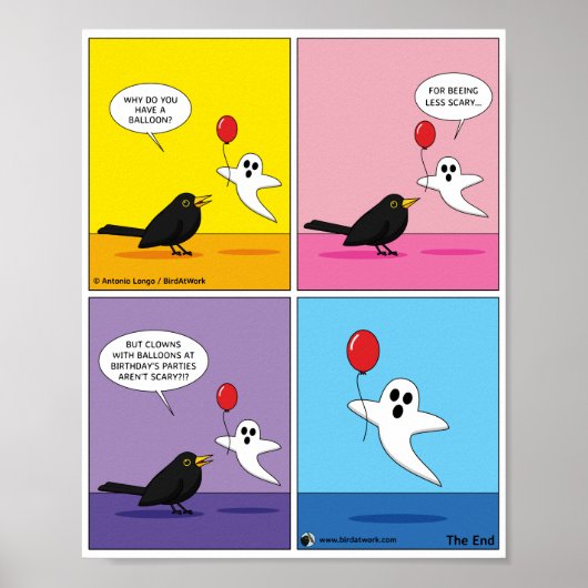 Poster Atteindre le but opposé Comic (Devant)