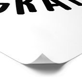 Poster Atteindre Pour Des Choses Plus Grattes Drôle Pun A (Coin)