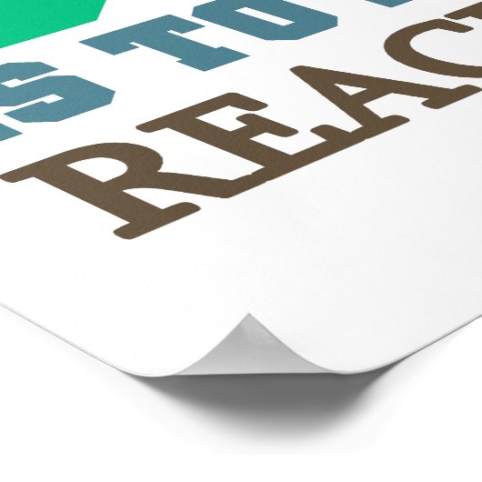 Poster Atteindre vos objectifs (Coin)