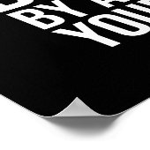 Poster Atteindre Vos Objectifs - Gym, Hustle, Succès (Coin)