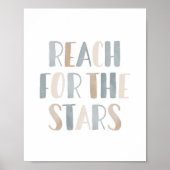 Poster Atteinte neutre pour les étoiles Espace extra-atmo (Devant)