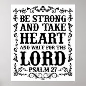 Poster Attendez Le Seigneur (Devant)