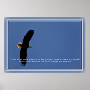 Poster Attendez sur le Seigneur