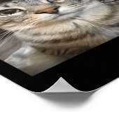 Poster Attends Je Suis Génial Mème De Chat Drôle  (Coin)