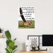 Poster Attends le Seigneur. III (Bureau à domicile)