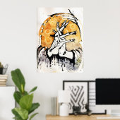 Poster attente (Bureau à domicile)